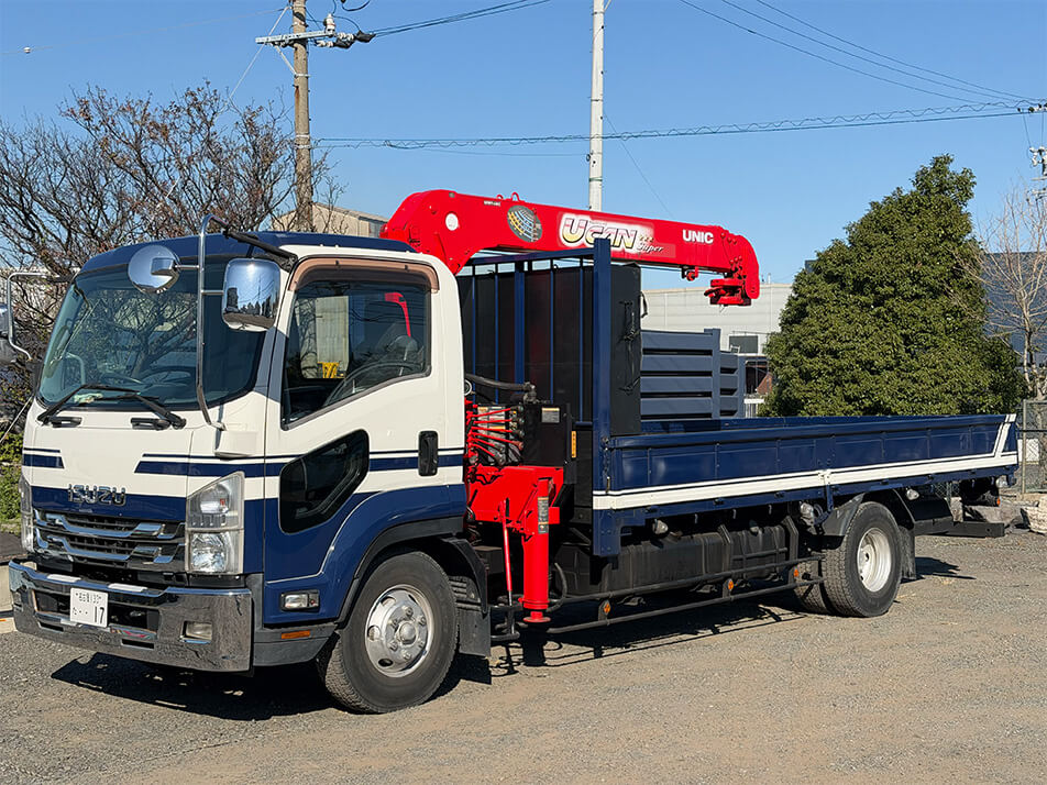 4t ユニック車(2.9t 吊)