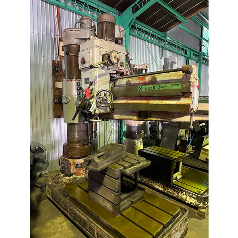 ラジアルボール盤